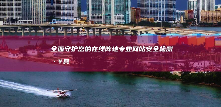 全面守护您的在线阵地：专业网站安全检测工具